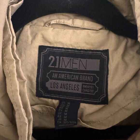 21Men Men's Tan Jacket - Picture 5 of 7